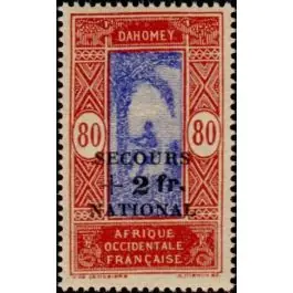 Prix Choc Timbre de collection Dahomey - 146