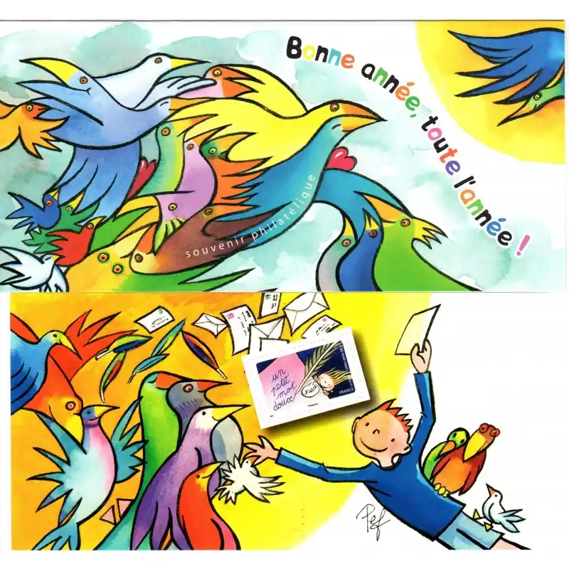 Quantité Limitée Bloc Souvenir n°100 - Bonne année, toute l'année !