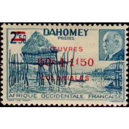Expédition Rapide Timbre de collection Dahomey - 153