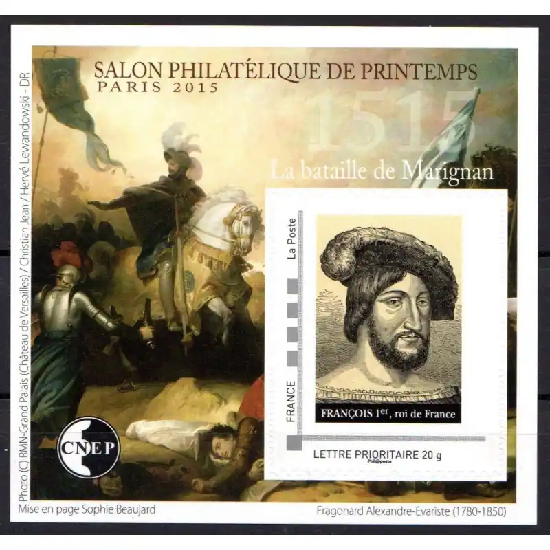 Bloc CNEP n°68 "Salon Philatélique de Printemps 2015" Offre Limitée