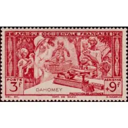 Must-Have Timbre de collection Dahomey - Poste Arienne 08