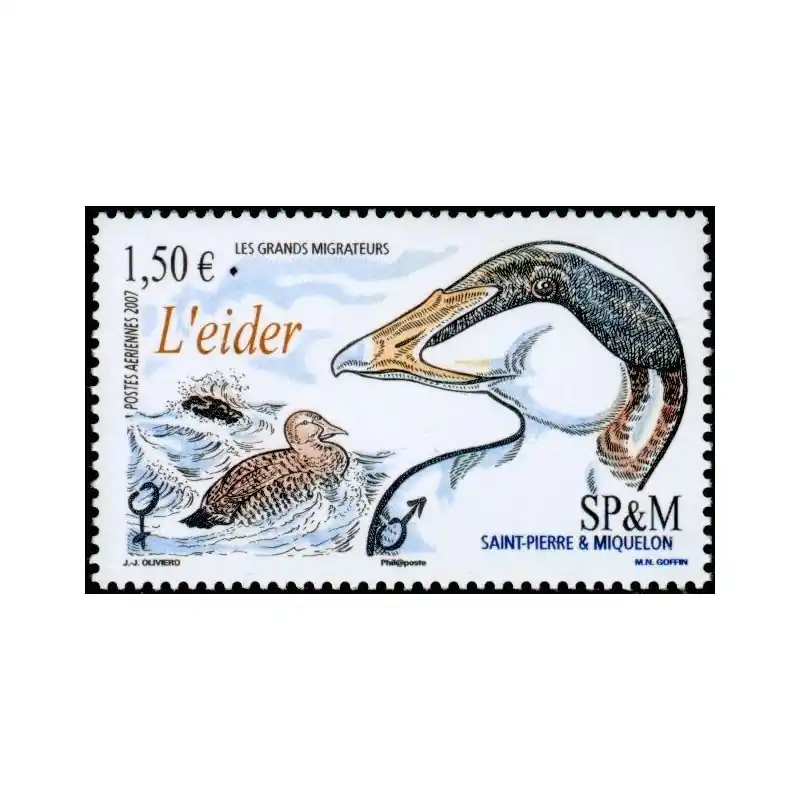 Artisanat St-Pierre et Miquelon Poste Aérienne n°87