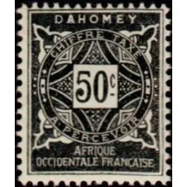 Nouvel Arrivage Timbre de collection Dahomey - Taxe 14