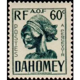 Expédition Rapide Timbre de collection Dahomey - Taxe 25