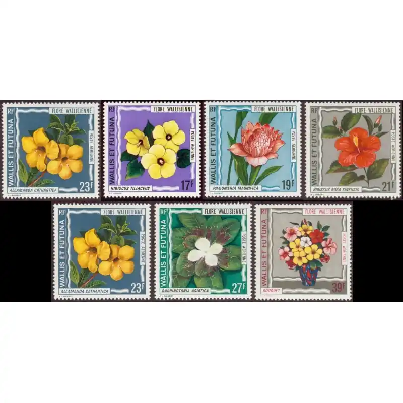 Édition Limitée Wallis et Futuna Poste Aérienne n°49 à 55