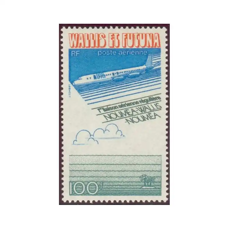Wallis et  Futuna Poste Aérienne n°62 Jusqu’à Épuisement Des Stocks