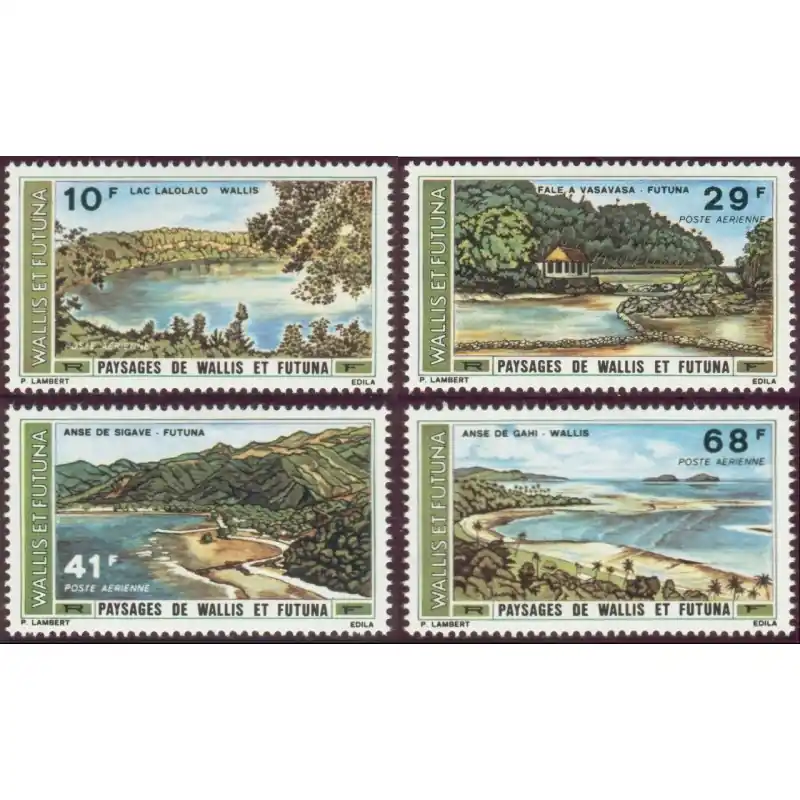 Meilleur Choix Wallis et Futuna Poste Aérienne n°67 à 70