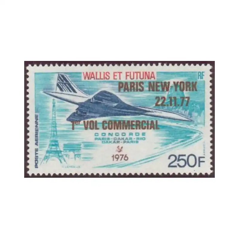 Wallis et  Futuna Poste Aérienne n°75 Nouvel Arrivage