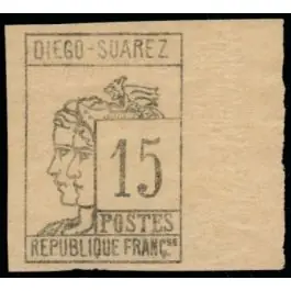 Exclusif Timbre de collection Diego Suarez - 08