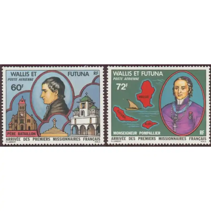Must-Have Wallis et  Futuna Poste Aérienne n°82 et 83