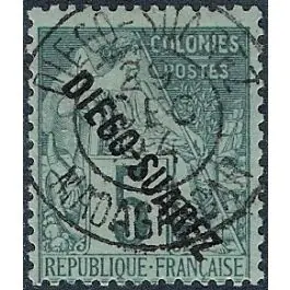 Meilleure Qualité Timbre de collection Diego Suarez - 16