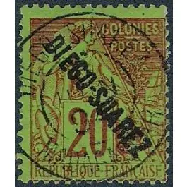 Offre Du Jour Timbre de collection Diego Suarez - 19