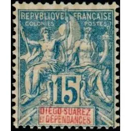 Nouvel Arrivage Timbre de collection Diego Suarez - 30