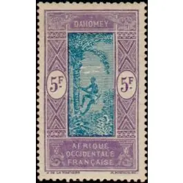 Bon Marché Timbre de collection Dahomey - 059