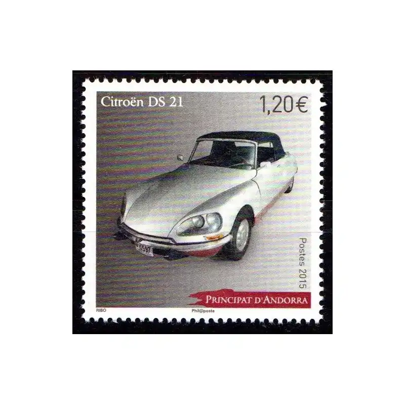 Affaire À Saisir Timbre Andorre Français n°765 Citroën DS