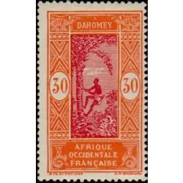 Prix Réduit Timbre de collection Dahomey - 064