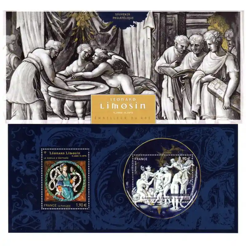Bloc Souvenir n°108 - Léonard Limosin Fait Main