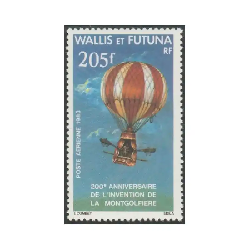 Top Qualité Wallis et Futuna Poste Aérienne n°124