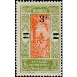 Commander Vite Timbre de collection Dahomey - 082