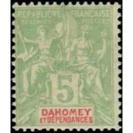 Offre Limitée Timbre de collection Dahomey - 009