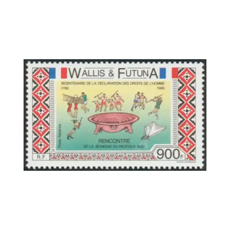 Top Vente Wallis et Futuna Poste Aérienne n°166
