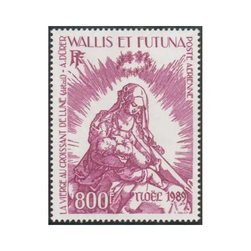 Marque Wallis et Futuna Poste Aérienne n°167