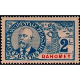 Haute Qualité Timbre de collection Dahomey - 031
