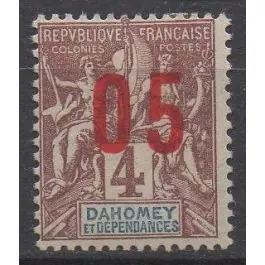 Timbre de collection Dahomey - 034A Prix Bas