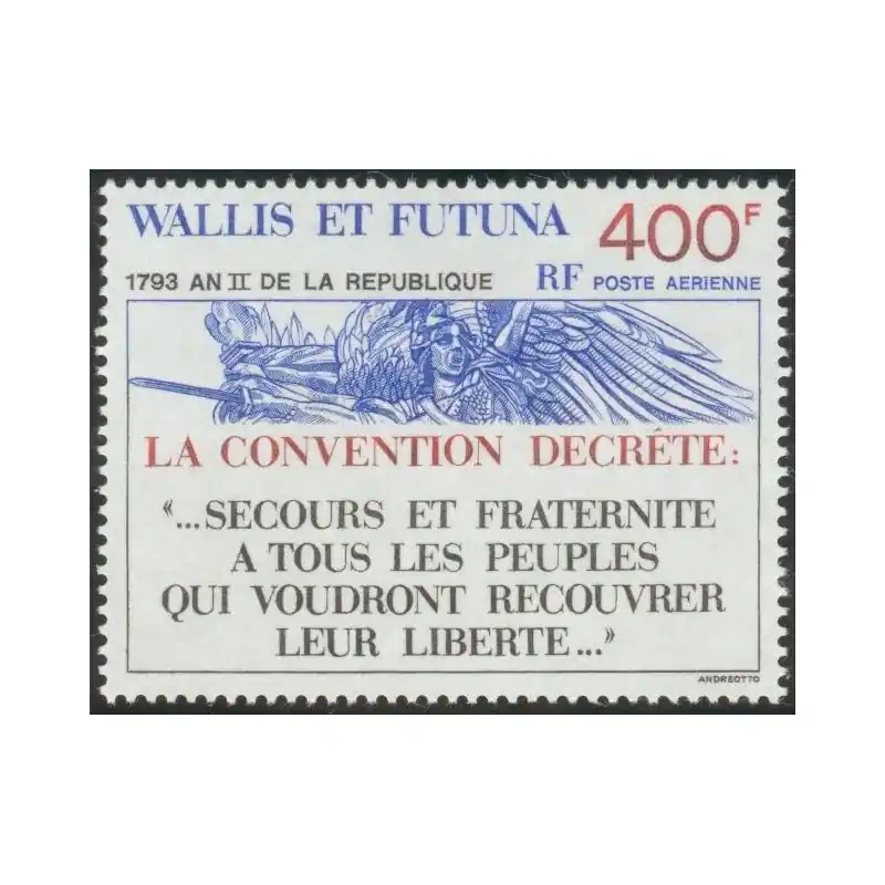 Wallis et Futuna Poste Aérienne n°178 Marque