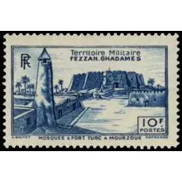 Meilleure Vente Timbre de collection Fezzan - 37