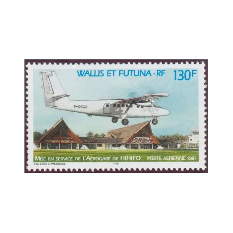 Fait Main Wallis et Futuna Poste Aérienne n°198
