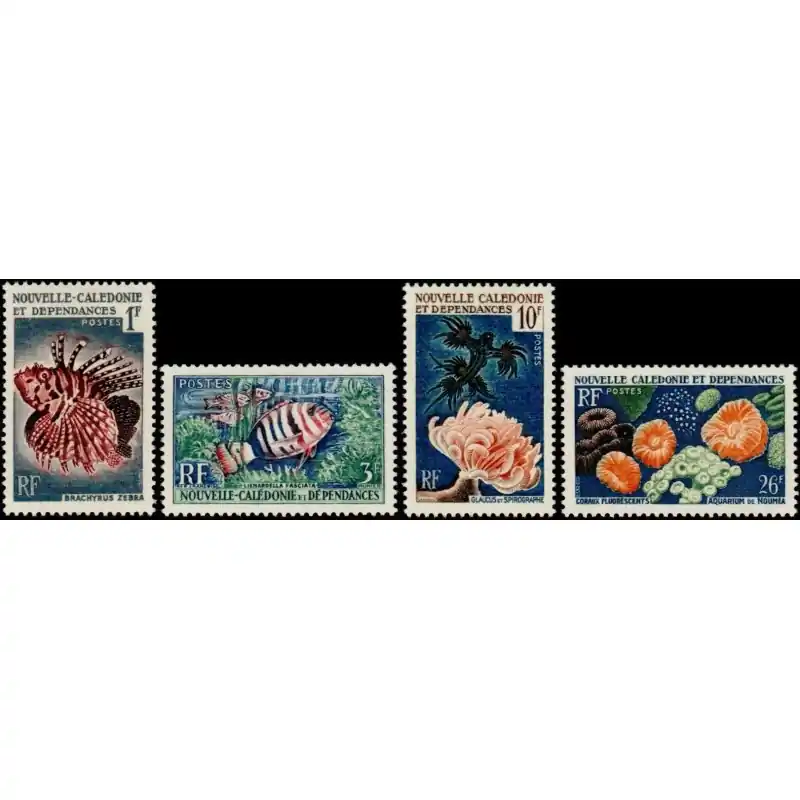 Commander Maintenant Timbre Nouvelle Calédonie n°291 à 294