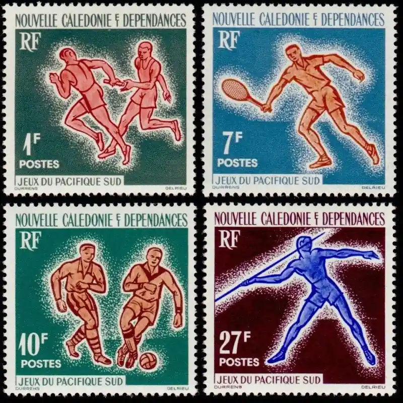 Vente Directe Timbre Nouvelle Calédonie n°308 à 311