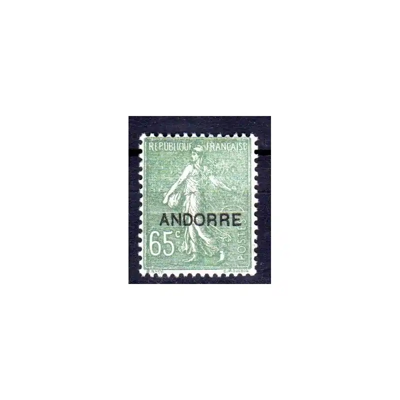 Achetez Aujourd’hui Timbre Andorre n°16 Timbres de France surchargés Neuf sans charnière