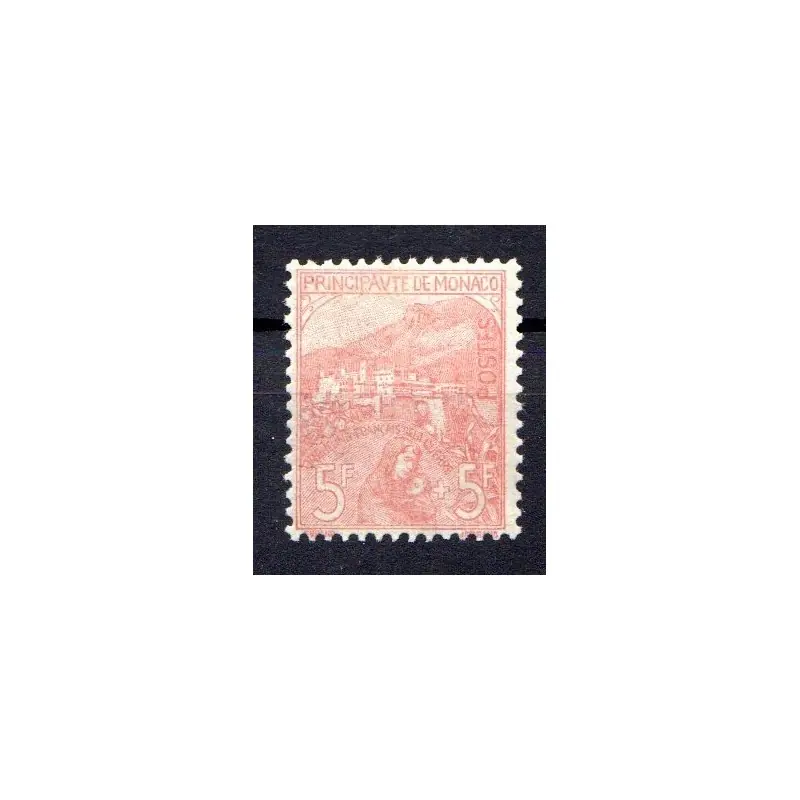 Timbre Monaco n°33 Au profit des Orphelins de la guerre Neuf avec charnière Solde