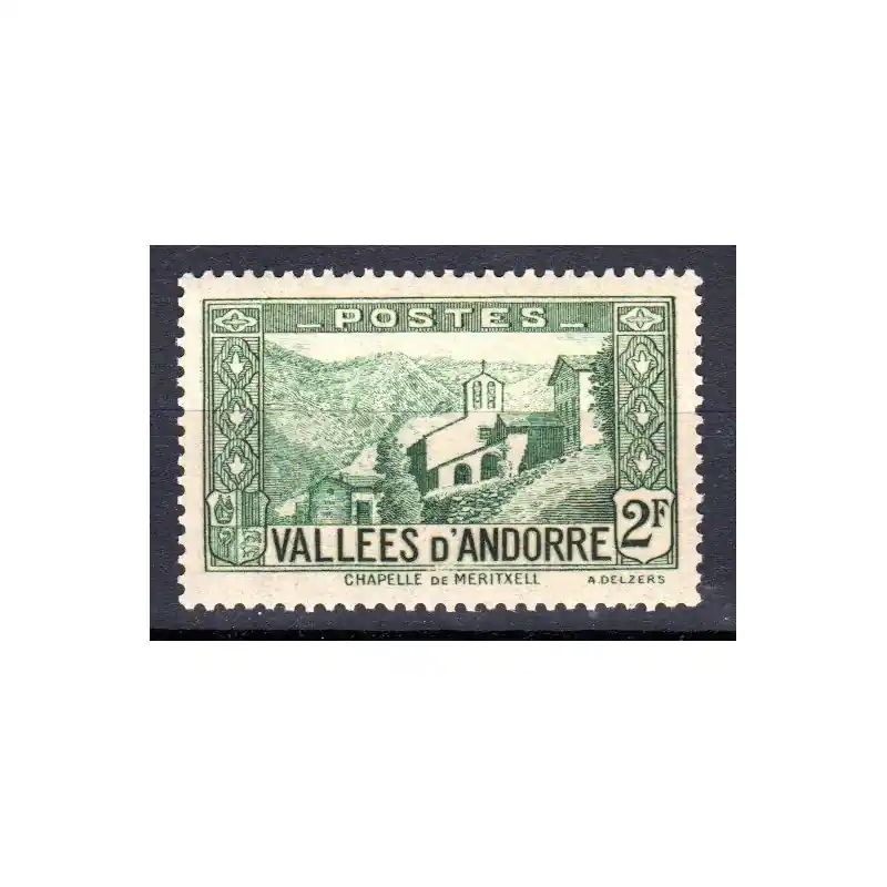 Achat Immédiat Timbre Andorre n°82 Paysage Neuf sans charnière