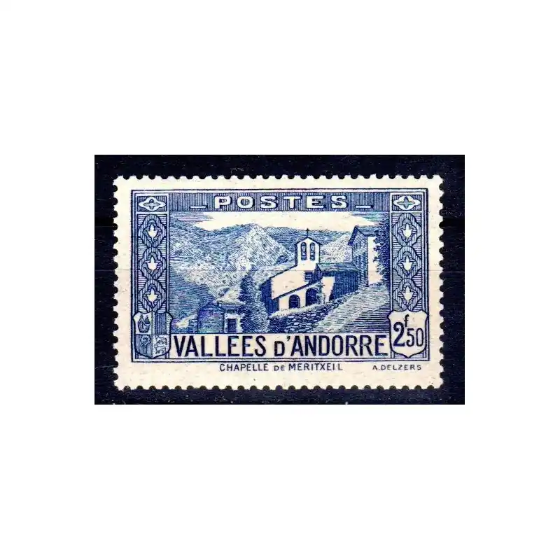 Commander Maintenant Timbre Andorre n°87 Paysage Neuf sans charnière