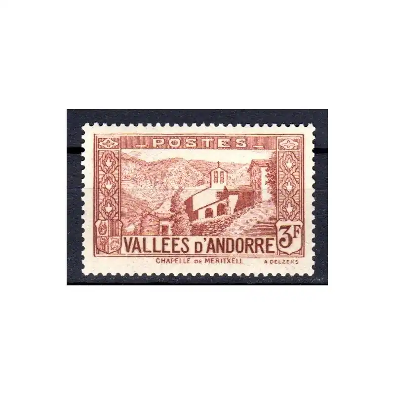 Nouvelle Collection Timbre Andorre n°88 Paysage Neuf sans charnière