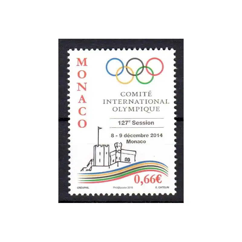 Top Vente Timbre Monaco n°2950 127ème session CIO