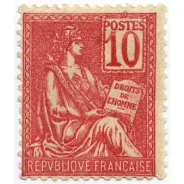 Timbre de collection France - 0112 Remise