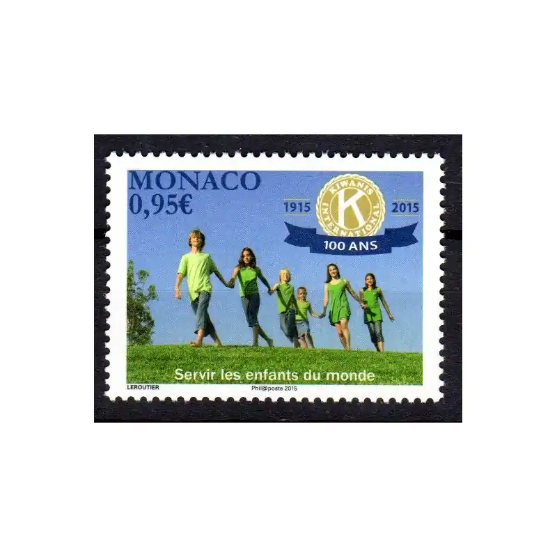 Prix Promo Timbre Monaco n°2960 Centenaire du Kiwanis International