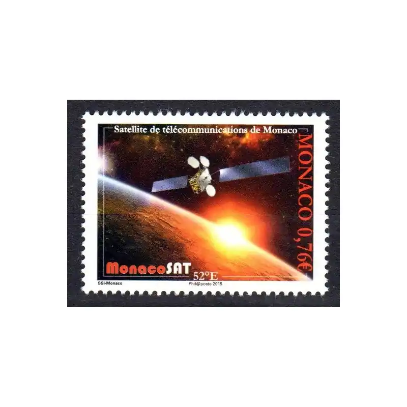 Livraison Mondiale Timbre Monaco n°2972 Monacosat