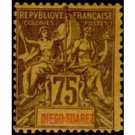 Quantité Limitée Timbre de collection Diego Suarez - 49