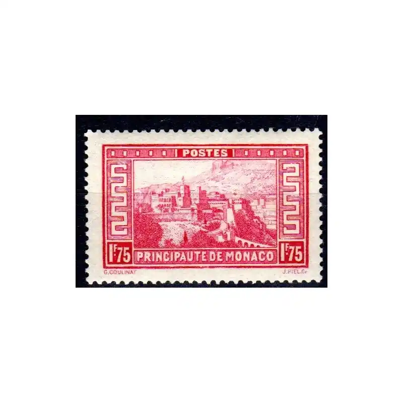 Timbre Monaco n°128A Paysages de la Principauté Neuf sans charnière Solde