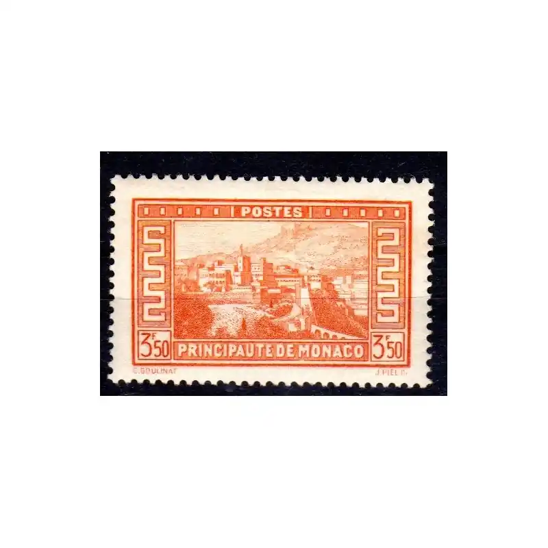 Timbre Monaco n°131 Paysages de la Principauté Neuf sans charnière Commander Vite