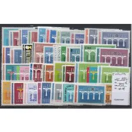 Artisanat Timbre de collection Europa - Anne 1984