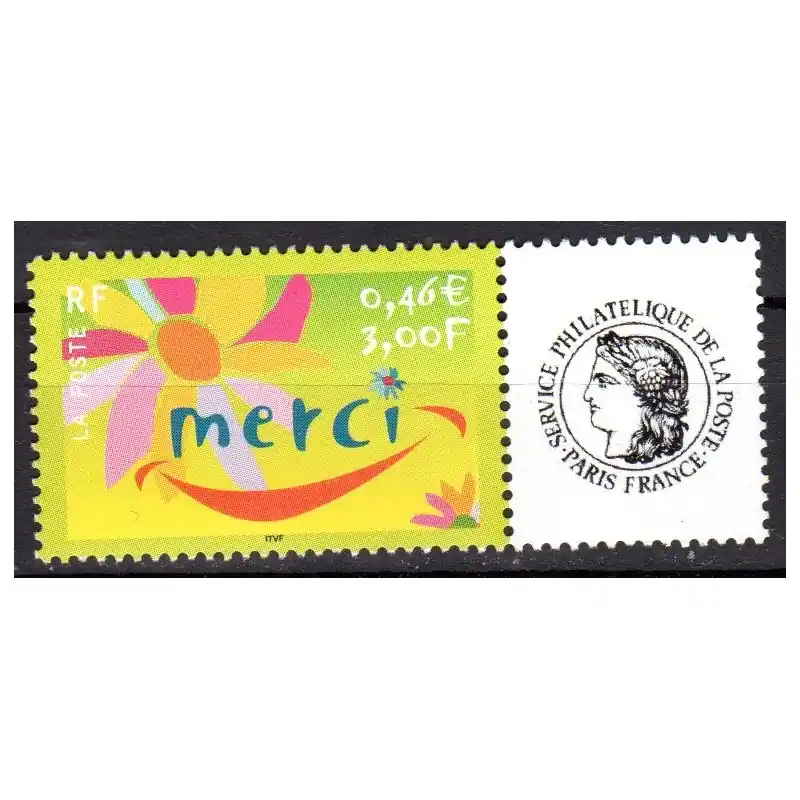 Acheter En Ligne Timbre Personnalisé n°3433 avec vignette "Cérès" / "Timbres personnalisés"