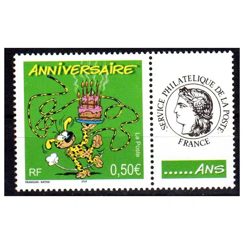Timbre Personnalisé n°3569A avec vignette "Cérès" / "Timbres personnalisés" Populaire