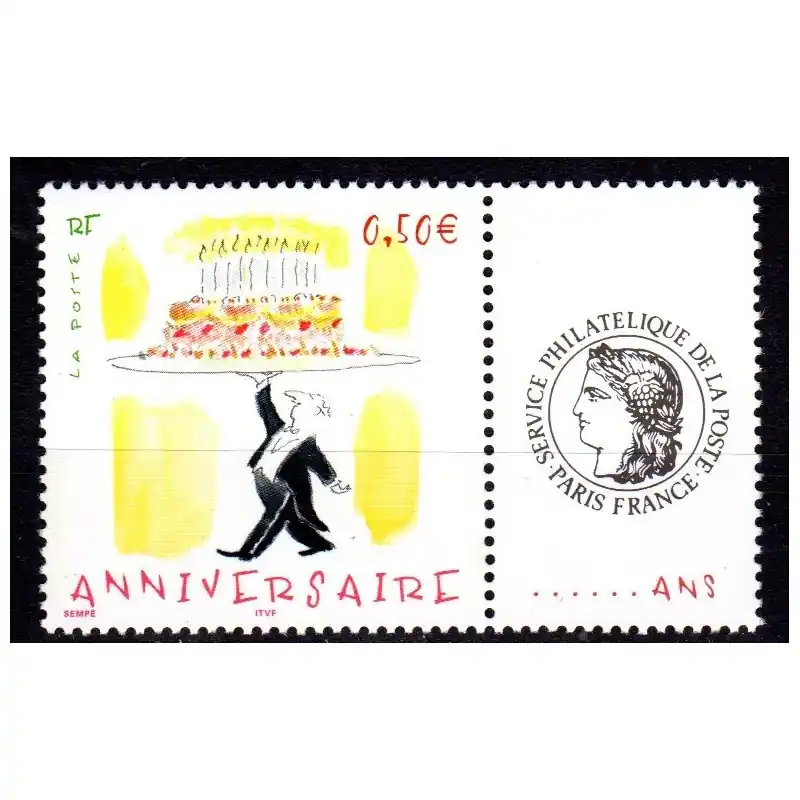 Offre Exclusive Timbre Personnalisé n°3688A avec vignette "Cérès" / "Timbres personnalisés"