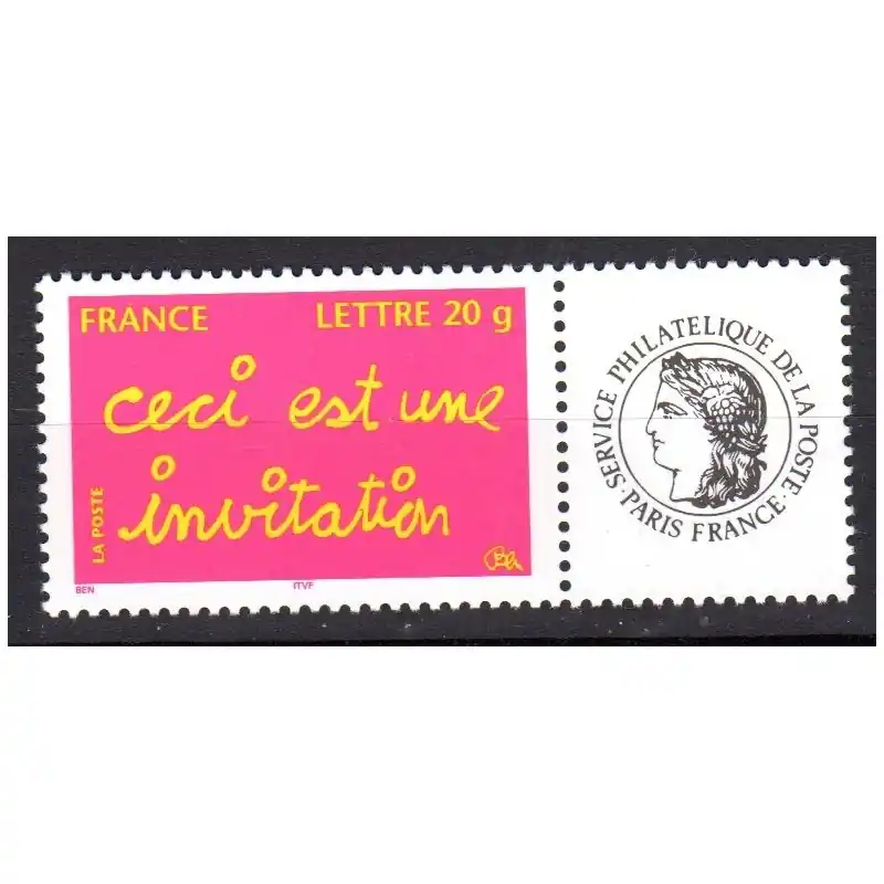 Timbre Personnalisé n°3760A avec vignette "Cérès" / "Timbres personnalisés" Meilleur Prix